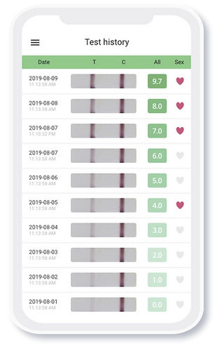Schwangerschafts-Testkit - Smilereader - Smilelab - für Fruchtbarkeit / Ovulation / Streifen