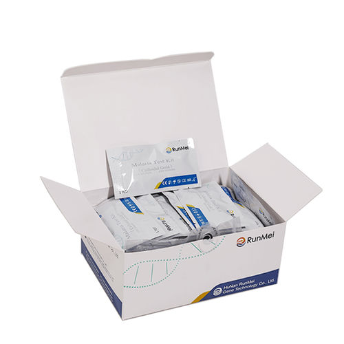 Malaria-Schnelltest - HUNAN RUNMEI GENE TECHNOLOGY CO.,LTD - Antigene / Plasmodium / Blut