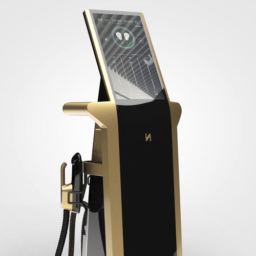 Body-Contouring-Gerät mit Magnetfrequenzen - VA Body Sculpt - Vacu Activ - auf Wagen