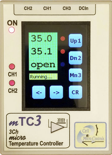 Temperatur-Controller - mTC3  - Green leaf Scientific - medizinisch / digital