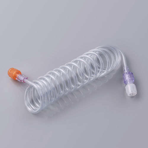 Schlauch zur Injektion von Kontrastmitteln - C04-018-10 - Shenzhen Seacrown Electromechanical - Spiral / transparent