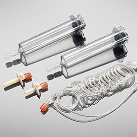 Spritze für Kontrastmittel - C03-020-10 - Shenzhen Seacrown Electromechanical - 100 ml / Einweg / steril