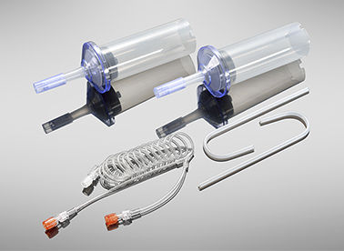 Spritze für Kontrastmittel - C01-042-10 - Shenzhen Seacrown Electromechanical - 200 ml / Einweg / steril