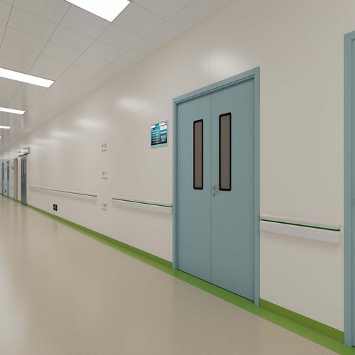 Tür für Krankenhaus - Shenzhen Seacrown Electromechanical - einflügelig / Typ Y