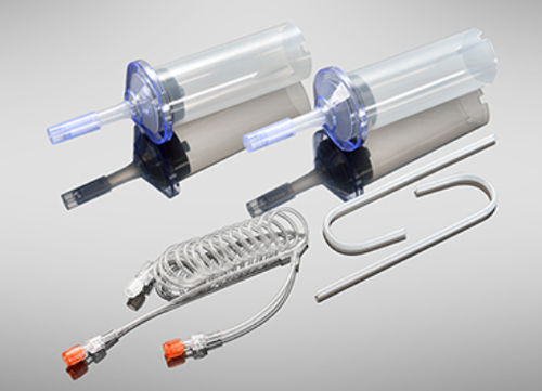 Spritze für Kontrastmittel - C01-042-10 - Shenzhen Seacrown Electromechanical - 200 ml / Einweg / steril