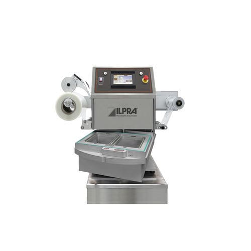 Halbautomatische Versiegelmaschine - FOODPACK ROTO ENERGY - Ilpra - drehbar / kompakt