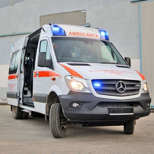 Ambulanz für Intensivpflege - Mercedes Sprinter - DELTAMED SRL - mit Kofferaufbau / Typ C / 4x4