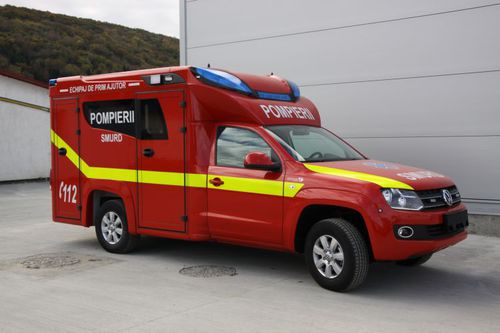 Ambulanz für Intensivpflege - Volkswagen Amarok - DELTAMED SRL - mit Kofferaufbau / Typ B / Typ C
