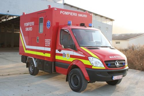 Modulare Ambulanz - Mercedes Sprinter - DELTAMED SRL - 4x4 / Gelände