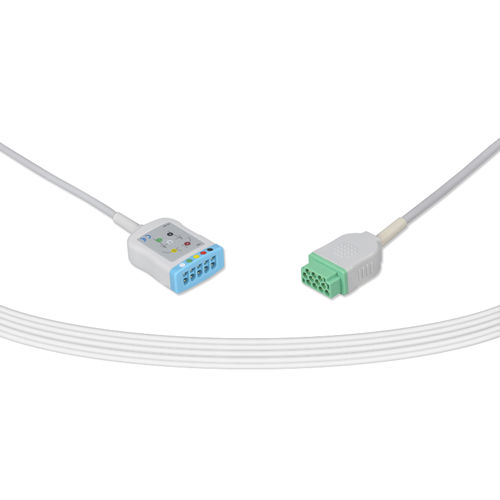 Medizinisches EKG-Kabel - MQ-2586-I - Unimed Medical Supplies - 5 Adern / für GE Healthcare