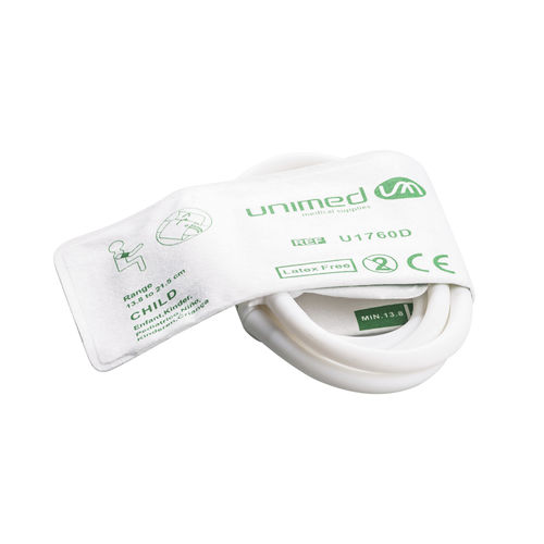 Manschette für NIBD - U1760D - Unimed Medical Supplies - für Kinder / Stoff / ohne Latex