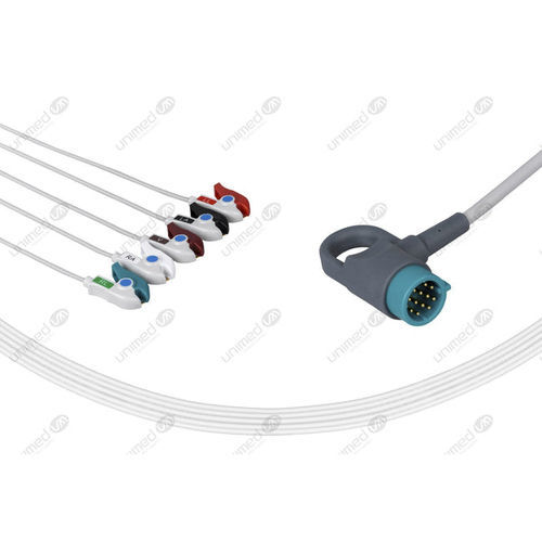 Medizinisches EKG-Kabel - 2527P - Unimed Medical Supplies - 5 Adern / für Medtronic / wiederverwendbar