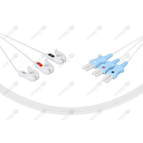 Medizinisches EKG-Kabel - SLB3-90DP - Unimed Medical Supplies - 3-Kabel