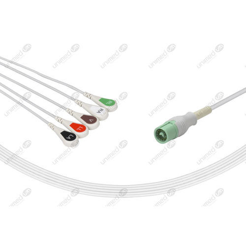 Medizinisches EKG-Kabel - 2559S - Unimed Medical Supplies - 5 Adern / für Mindray / für Fukuda Denshi