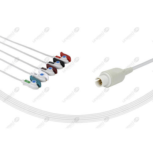 Medizinisches EKG-Kabel - 2505P - Unimed Medical Supplies - 5 Adern / für Mortara / wiederverwendbar