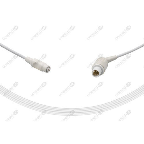 IBP-Kabel / Einsteck - BC-6P-BB - Unimed Medical Supplies - für Philips / für Mortara / für Edan