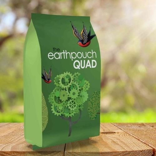 Kunststoff-Verpackungsbeutel - Earthpouch Quad - Sirane - Papier