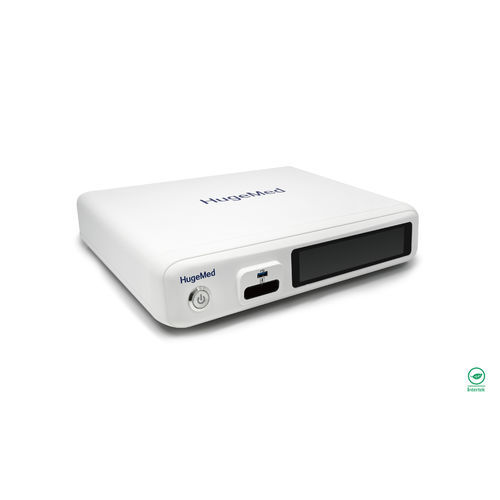 Videoprozessor für Endoskopie - HUV-02 - HugeMed - mit Videomonitor / mit Videorekorder / Full-HD-Bildgebung