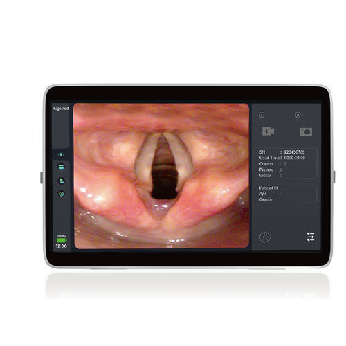 Videoprozessor für Endoskopie - MS-8 - HugeMed - mit Videomonitor / Full-HD-Bildgebung