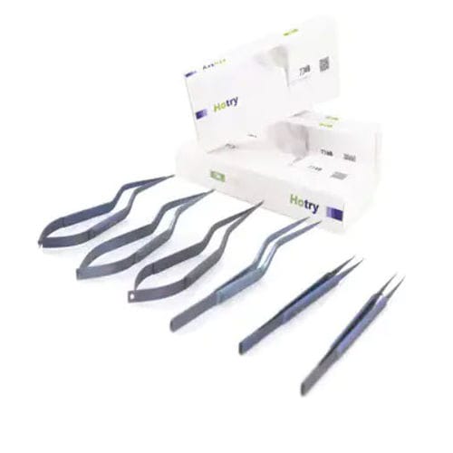 Chirurgie-Schere - Hotry - für Humanmedizin / gebogen / gerade