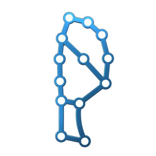 Kompressionsplatte für Calcaneum - TRUE LOCK Calcaneus - Truemed Medical - mit Verriegelung / Metall
