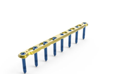 Kompressionsplatte für Humerus - TRUE LOCK 3.5  - Truemed Medical - medial / mit Verriegelung / Metall