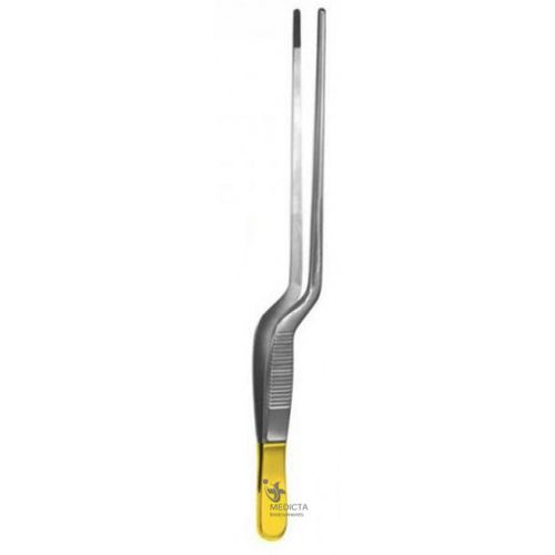 Klemme zum Greifen - M-3018 - Medicta Instruments - für Verbandmaterial / bajonettförmig / Hartmetall