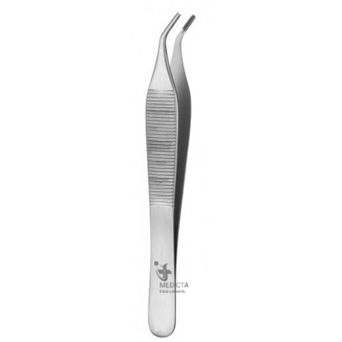 Chirurgische Mikropinzette - M-3020 - Medicta Instruments - zum Greifen von Gewebe / Adson / gebogen