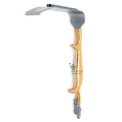 Brustretraktor - M-5070 9024 - Medicta Instruments - für Chirurgie / mit Glasfaser