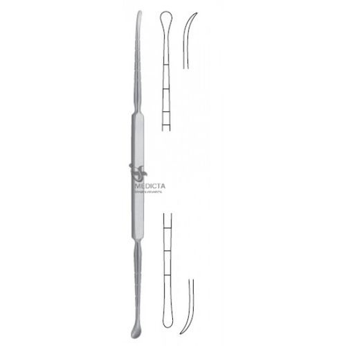 Doppeltes Dentalraspatorium - M-4038 - Medicta Instruments - für Humanmedizin