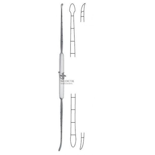 Doppeltes Dentalraspatorium - M-4040 - Medicta Instruments - für Humanmedizin