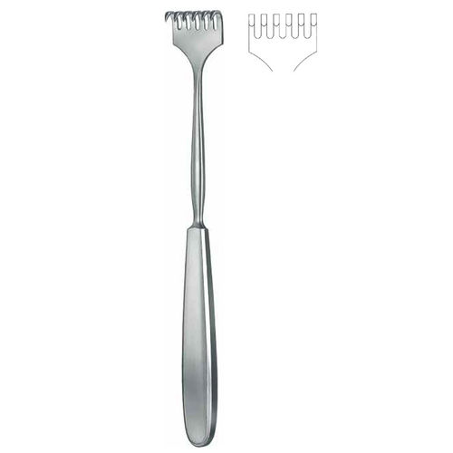 Hautretraktor - M-211-06 - Medicta Instruments - für Chirurgie / Edelstahl / autoklavierbar