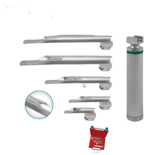 Laryngoskop-Set / Miller - MI - 1011-00 - Medicta Instruments - für Kinder / für Veterinärmedizin