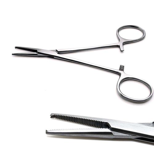 Chirurgische Klemme - M-14-07 - Medicta Instruments - Clamp / Kocher / gezahnt