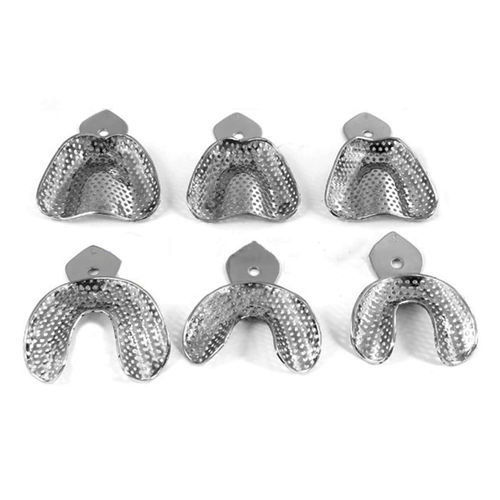 Dentaler Abdrucklöffel / Dental Teilprothetik - 60-120-001 - Medicta Instruments - perforiert