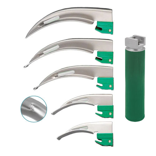 Macintosh-Laryngoskopspatel - MI - 1049-01 - Medicta Instruments - Edelstahl / Kunststoff / Glasfaser