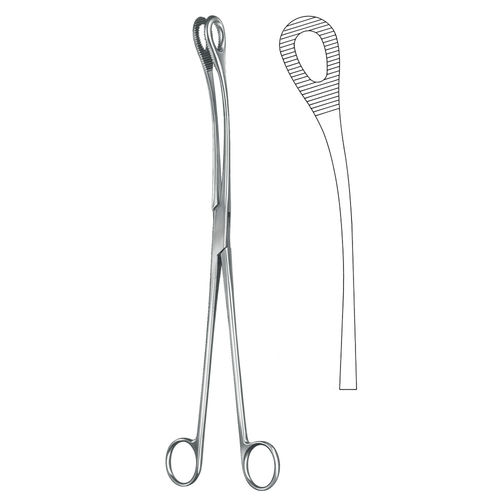 Chirurgische Klemme - 05-1150 - Medicta Instruments - gynäkologisch / Kelly / gezahnt