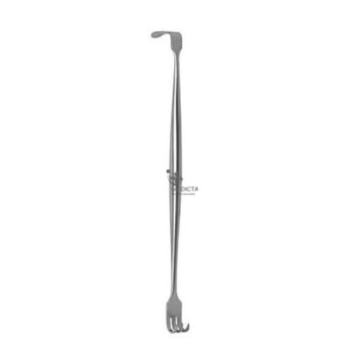 Hautretraktor - M-6084 - Medicta Instruments - OP / Senn-Mueller / Edelstahl