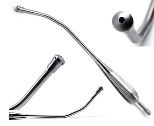 Ansaugkanüle - 01-605 - Medicta Instruments - Yankauer / gebogen / autoklavierbar