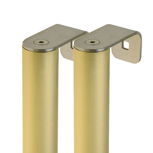 Griff für Krankenhaustür - 10 543 series - LEBRONZE ALLOYS - Steriall - antibakteriell