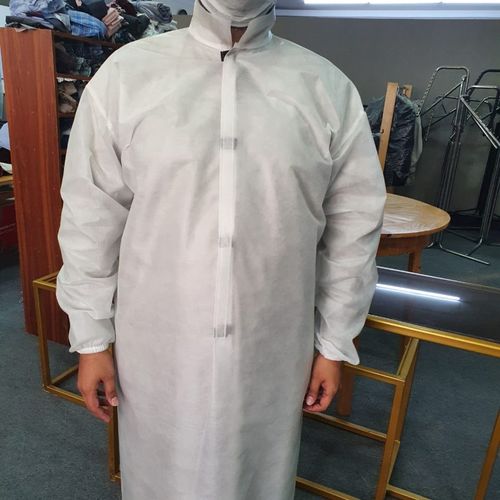Unisex-Besucherkittel - FVSurgical - Einweg / Vlies / antimikrobiell