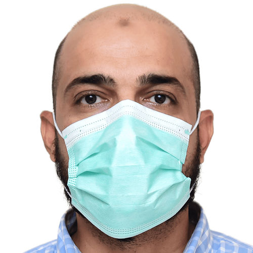OP-Maske / IIR-Typ - FVSurgical - für Erwachsene / 50er-Packung / grün
