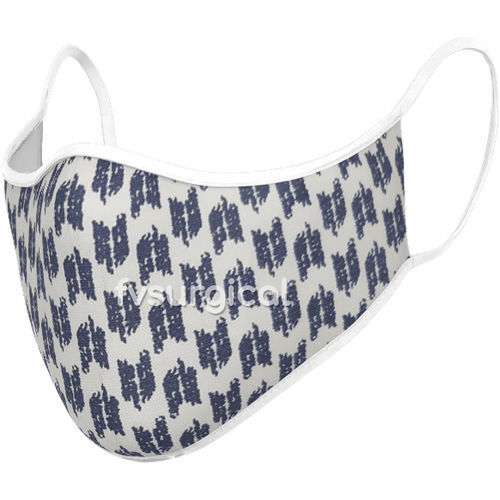Stoffschutzmaske - FVSurgical - Baumwolle / Polyester / Halbgesicht