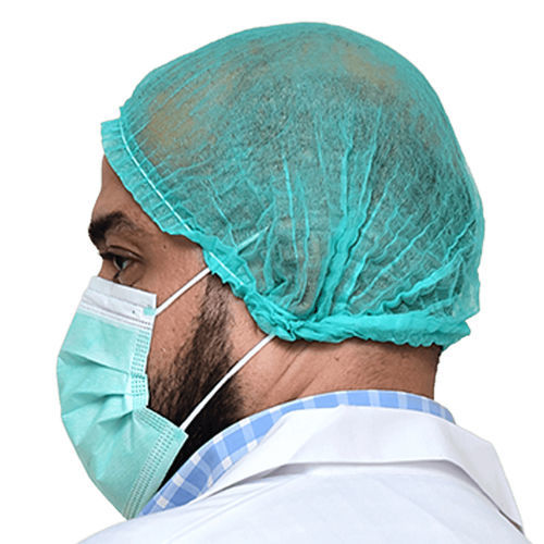 Gebauschte OP-Mütze - FVSurgical - Vlies / Einweg / atmungsaktiv