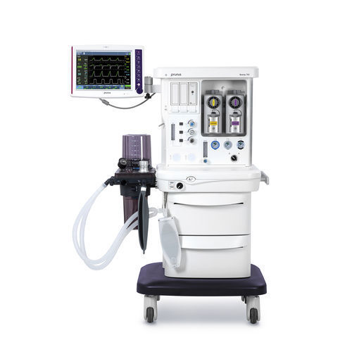 Anästhesiearbeitsplatz auf Wagen - Boaray 700 - Shenzhen Prunus Medical - Atmungsmonitoring / mit Ventilator / mit elektronischem Gasmischer