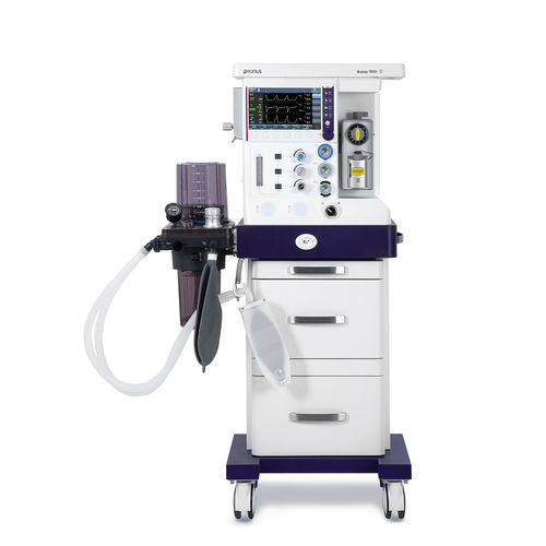 Anästhesiearbeitsplatz auf Wagen - Boaray 700D - Shenzhen Prunus Medical - Atmungsmonitoring / mit elektronischem Gasmischer