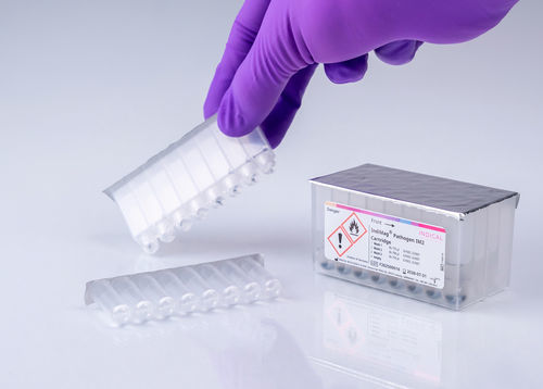 Reagenzkit für Veterinärlabor - IndiMag Pathogen IM2 Cartridge - INDICAL BIOSCIENCE GmbH - Pufferlösung / Magnetkugeln / K-Proteinase