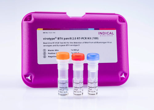 Testkit für Veterinärmedizin - virotype BTV pan/8 2.0 RT-PCR Kit - INDICAL BIOSCIENCE GmbH - für Rinder / für Schafe / für Ziegen