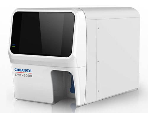 Automatischer Hämatologie-Analysator - CYB-6000 - Zhongshan Chuangyi Biochemical Engineering Co.,ltd - Tisch / mit 5-teiliger Differenzierung / Ultraschall