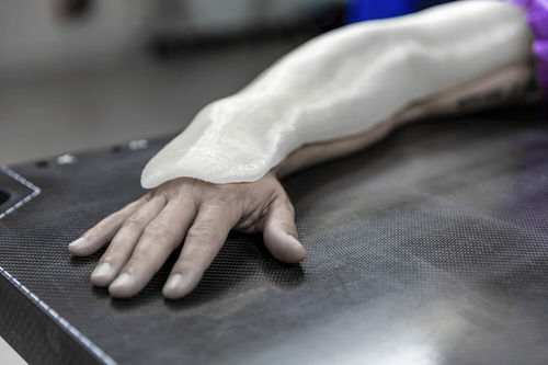 Röntgenschutzblatt für Röntgenchirurgie - PBOLUS - 3Done Australia - für Strahlentherapie / maßgefertigt